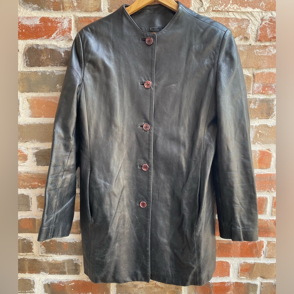Soft Black Leather Jacket